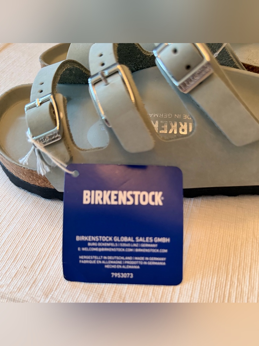 Birkenstock NWT Leather Upper, Leather Lining Sz 36 Women, also Big Girls size